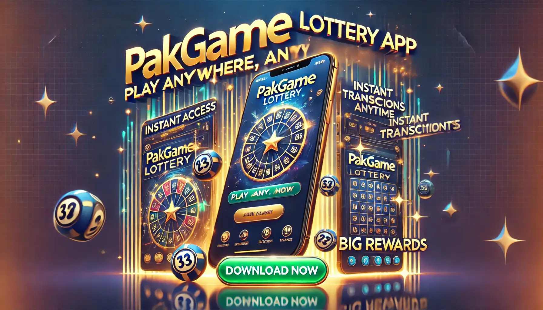 Pakgame Lottery App